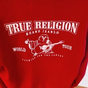 True Religion Hoodie Mens Sz L